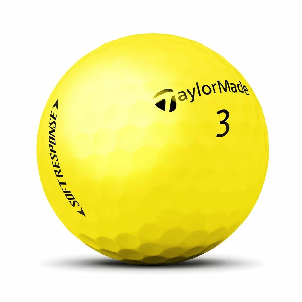 TaylorMade Soft Response Yellow Golf Balls - Image 2