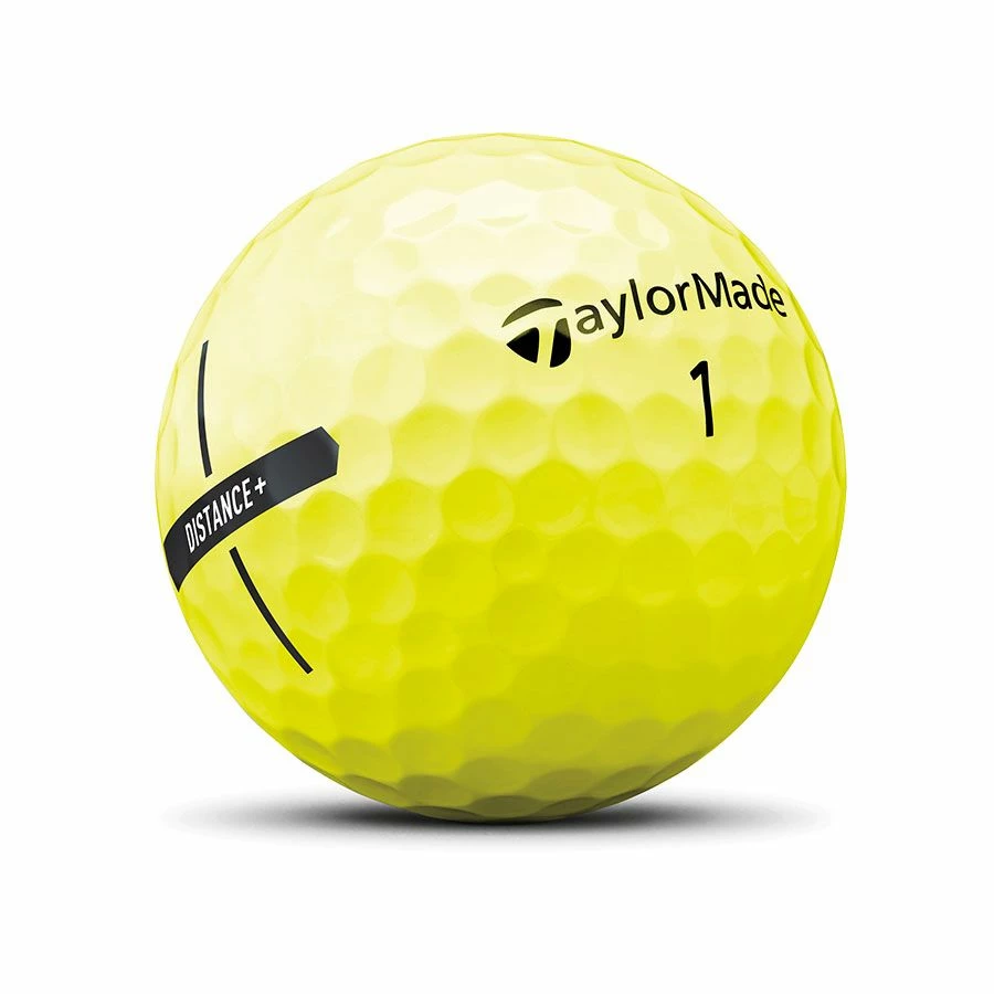 TaylorMade Distance+ Yellow Golf Balls - Image 2
