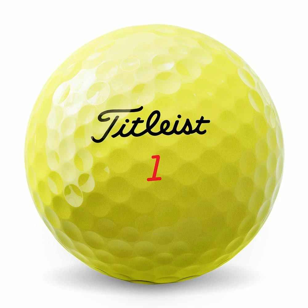 Titleist TruFeel 2022 Yellow Golf Balls - Image 2
