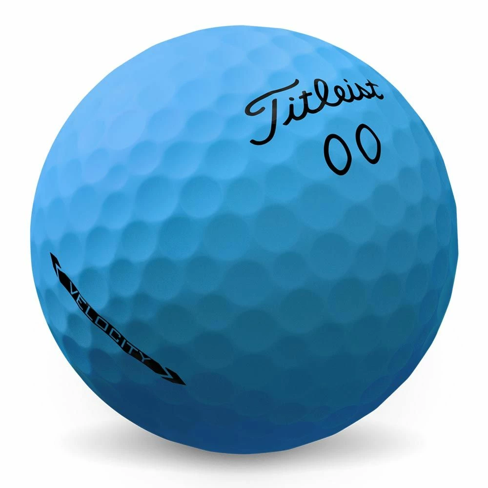Titleist Velocity 2022 Matte Blue Golf Balls - Image 2