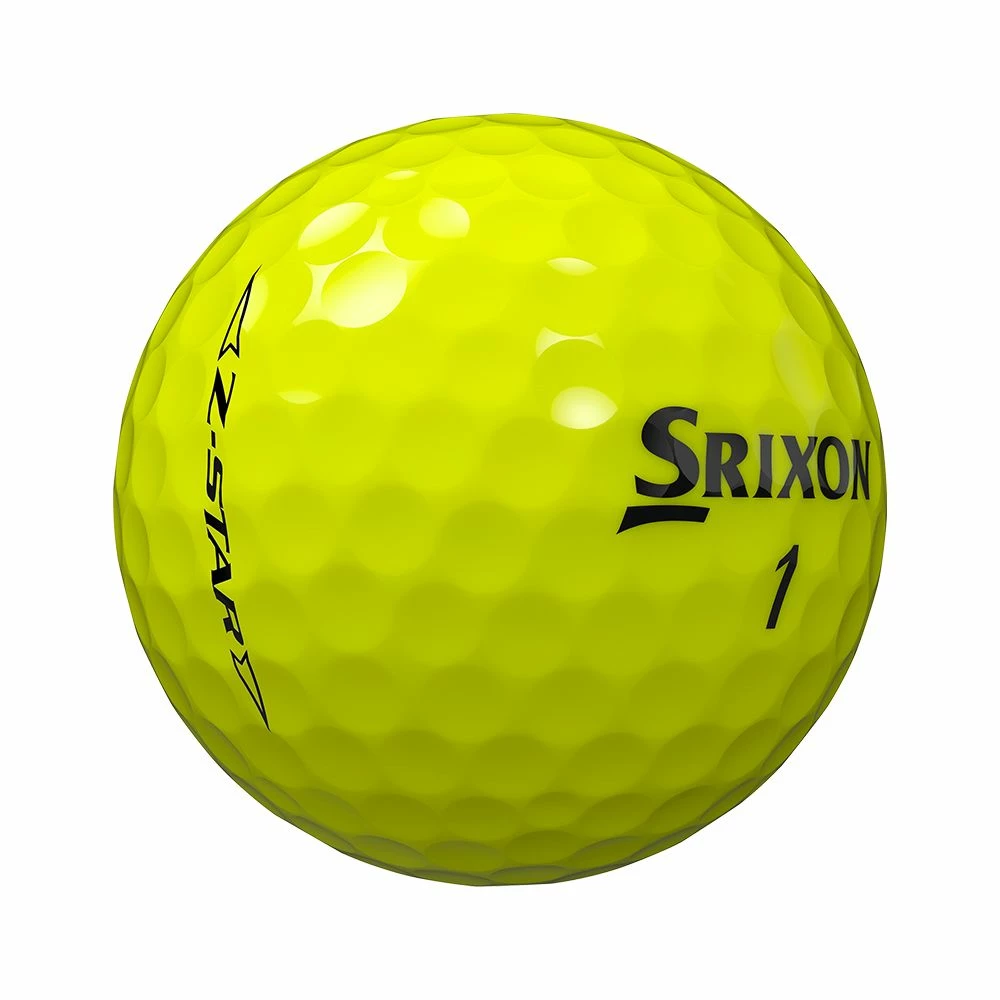 Srixon Z-Star Yellow Golf Balls - Image 3